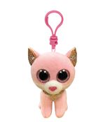 Porte-clés en peluche Ty Beanie Boo's Clip Fiona le Chat