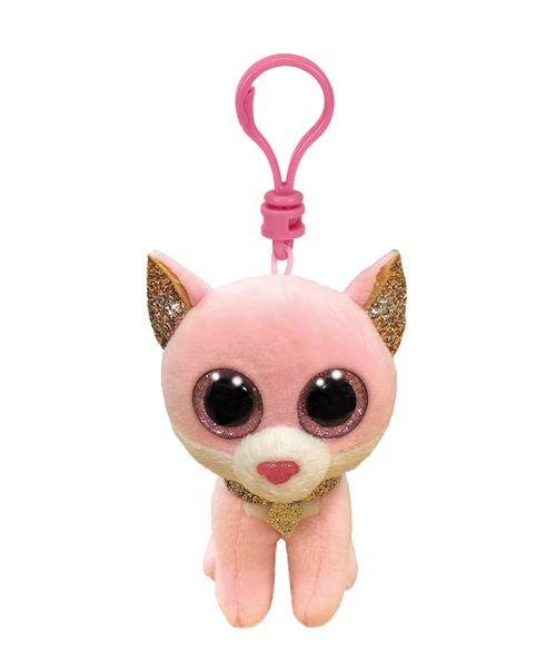 Porte-clés en peluche Ty Beanie Boo's Clip Fiona le Chat