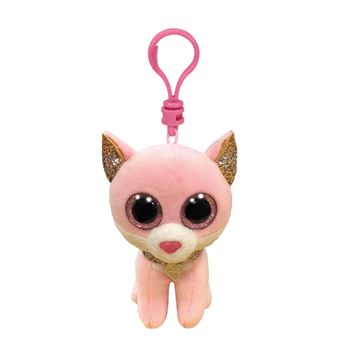 Porte-clés en peluche Ty Beanie Boo's Clip Fiona le Chat