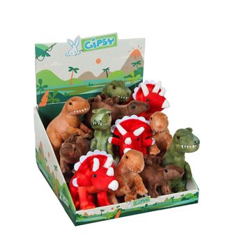 Animal en peluche Gipsy P'Tit dinosaures 18 cm Modèle aléatoire