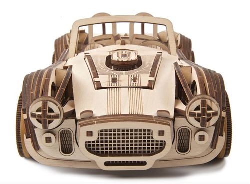 Puzzle 3D Ugears Drift Cobra Racing - vue 10