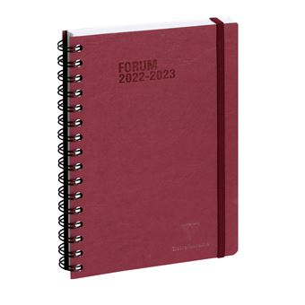 Agenda scolaire Exacompta 2022 2023 1 jour par page Forum Office Age Bag Modèle aléatoire