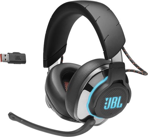 Casque PC gaming sans fil Bluetooth JBL Quantum 810 avec réduction de bruit Noir