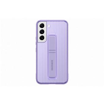 Coque renforcée Fonction stand pour Samsung Galaxy S22 Lavande