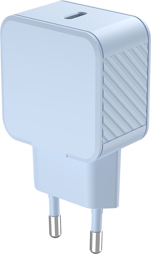 Chargeur BigBen Connected Power Delivery USB-C 20 W Bleu