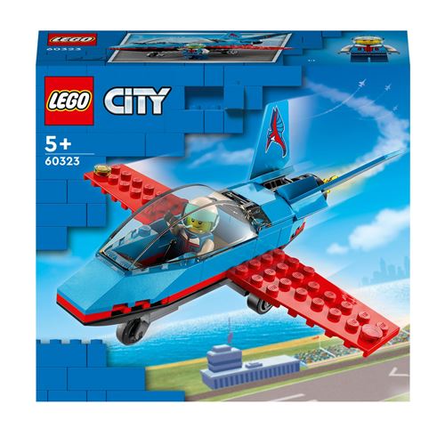 LEGO City 60323 L&rsquo;avion de voltige 