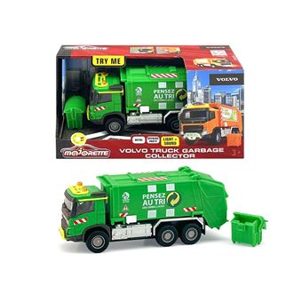 Véhicule Majorette GS Volvo Camion Poubelle 19 cm