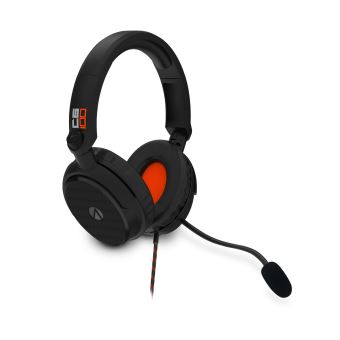 Casque Stealth C6-100 Stéréo Multiplateforme Noir et orange