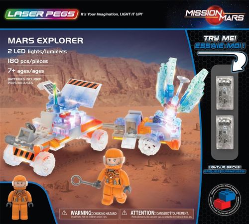 Jeu de construction Laser Pegs Mars Explorer