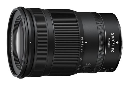 Objectif hybride Nikon Z 24-120mm f/4 S noir Objectif hybride Nikon Z 24-120mm f/4 S noir
