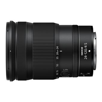 Objectif hybride Nikon Z 24-120mm f/4 S noir