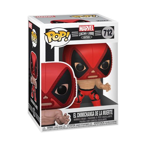 FUNKO 712 MARVEL-LUCHA LIBRE DEADPOOL