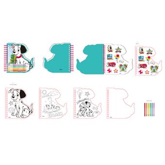 Mini cahier spirale Miniso Disney Animals Dalmatiens