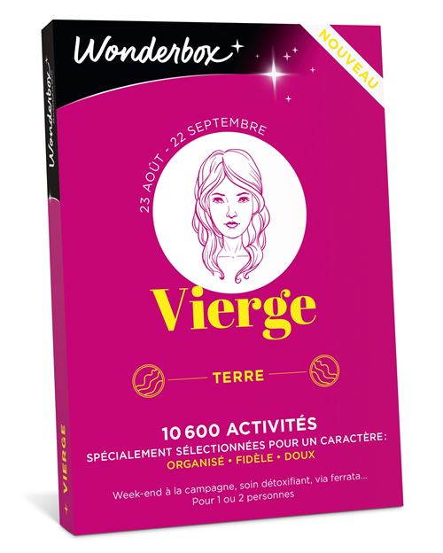Coffret cadeau Wonderbox Vierge