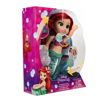 Poupée Disney Princess Ariel chante et scintille