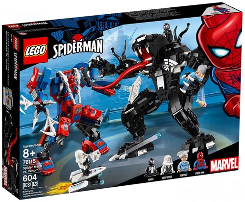 lego robot spiderman