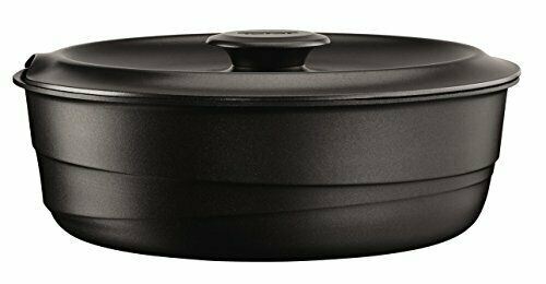 Sauteuse et couvercle avec picots Tefal Ingenio Flavour 24cm Noir