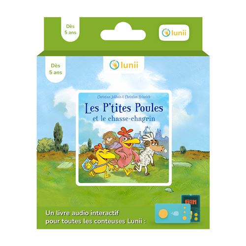 Livre audio Fabrique à histoires Lunii Les ptites poules