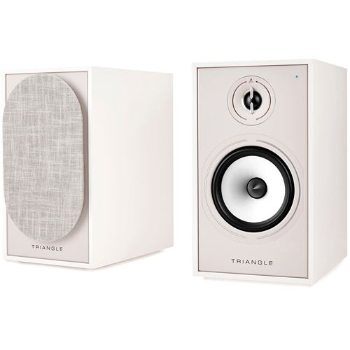 Enceinte connectée Hi Fi Triangle Borea BR03 Connect Crème vendues par paire - vue 1