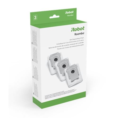 Packung mit 3 Einwegbeuteln für den Roomba® i7+ Staubsaugerroboter und die Clean Base™ Selbstentleerungsstation