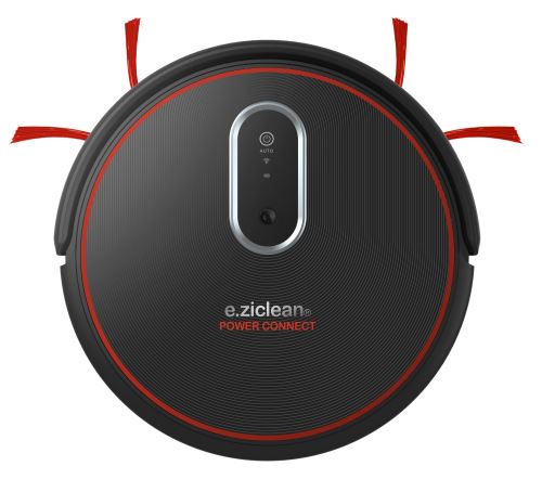 Aspirateur robot E.ziclean Power Connect Noir et Rouge