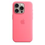 Coque en silicone avec MagSafe pour Apple iPhone 15 Pro Rose