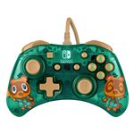 Manette gaming filaire pour Nintendo Switch Pdp Rock Candy Mini Animal Crossing