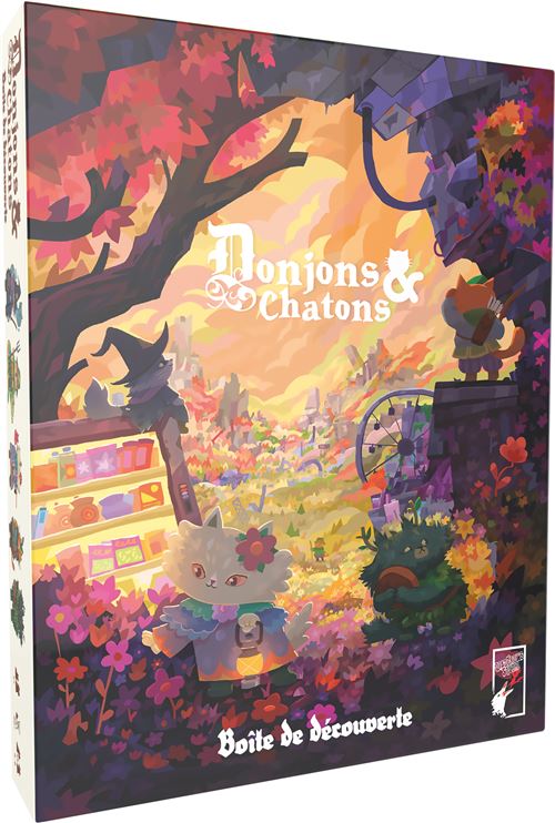 Jeu de rôles Asmodee Donjons et Chatons Boîte de découverte