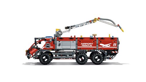 1x LEGO Technique Set Aéroport Camion de Pompiers 42068 Moteur Lumière  Incomplé