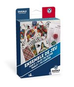 Ensemble de jeu Cartamundi Jeu de dés Yam avec bloc de score et Jeu de tarot 54 cartes