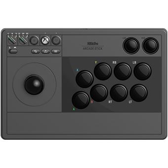 Console rétrogaming Just For Games Arcade Stick Xbox et PC Noir