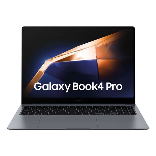 PC Portable Samsung Galaxy Book4 Pro 16 WQXGA 120 Hz Intel® Core™ Ultra 7 16 Go RAM 512 Go SSD Gris