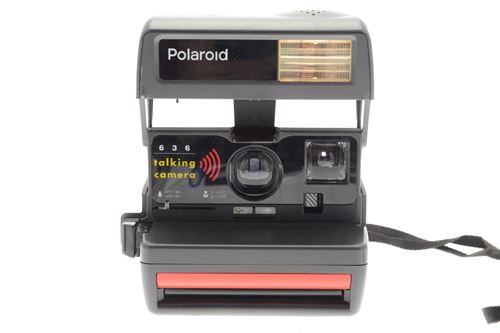 Appareil photo instantané Polaroid 636 Talking Camera noir - Reconditionné