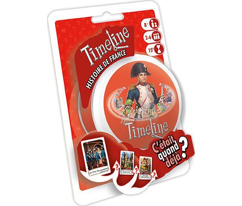 Jeu de société Asmodee Timeline Histoire de France Blister État correct - Asmodee reconditionné disponible sur Fnac