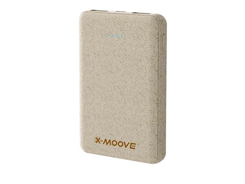 Batterie externe X Moov Powereco double port USB Beige