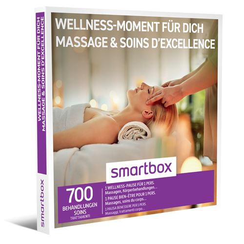 Coffret cadeau Smartbox Massage & Soins d'excellence