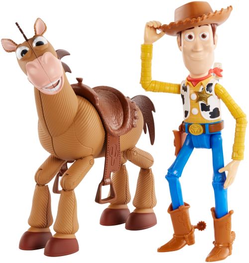 Pack de 2 figurines Disney Toy Story Woody et Pile-Poil