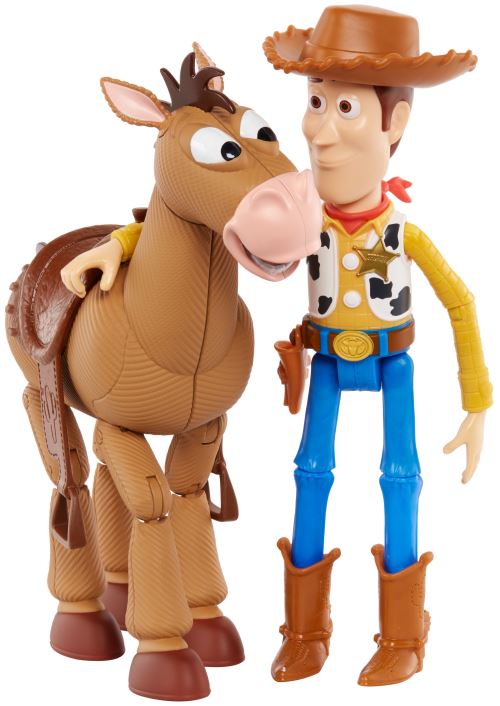 2 15 Sur Figurine Toy Story Sherif Woody Et Son Cheval Pile Poil Autre Figurine Ou Replique Achat Prix Fnac