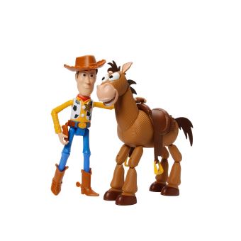 2 15 Sur Figurine Toy Story Sherif Woody Et Son Cheval Pile Poil Autre Figurine Ou Replique Achat Prix Fnac