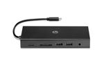 HP Travel Hub - Réplicateur de port - USB-C - VGA, HDMI - Europe