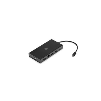 HP Travel Hub - Réplicateur de port - USB-C - VGA, HDMI - Europe