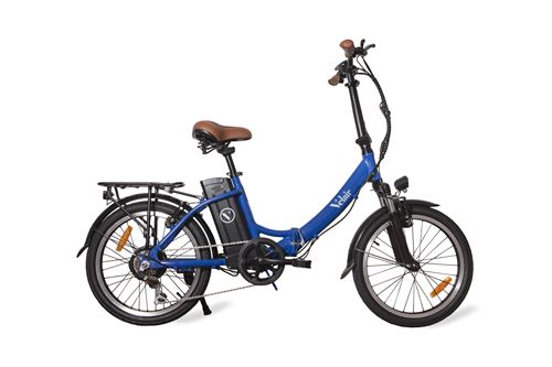 Vélo électrique pliable Velair Urban 250 W Bleu