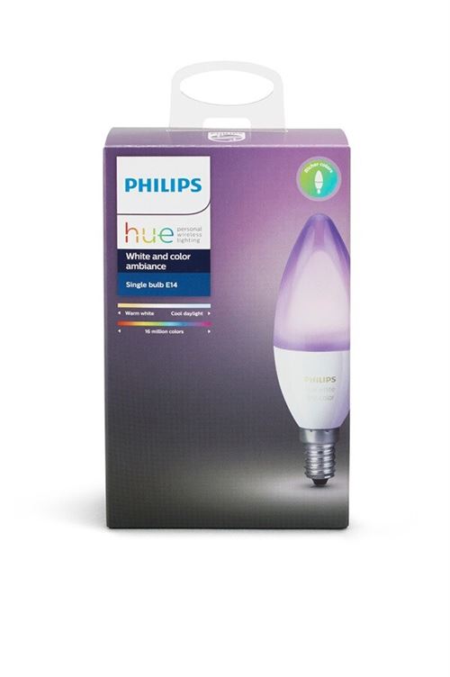Ampoule connectée Philips Hue White Ambiance E14 Flamme