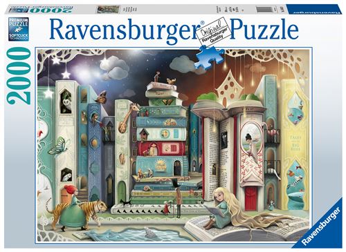 Puzzle 2000 pièces Ravensburger Avenue des romans Demelsa Haughton