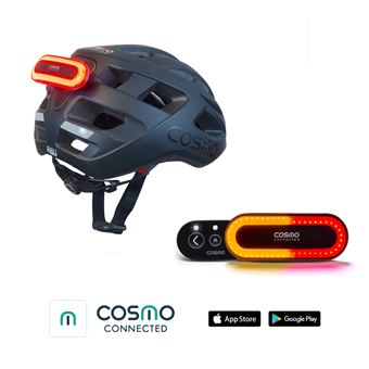 Casque connecté Cosmo Road Noir Taille L/XL