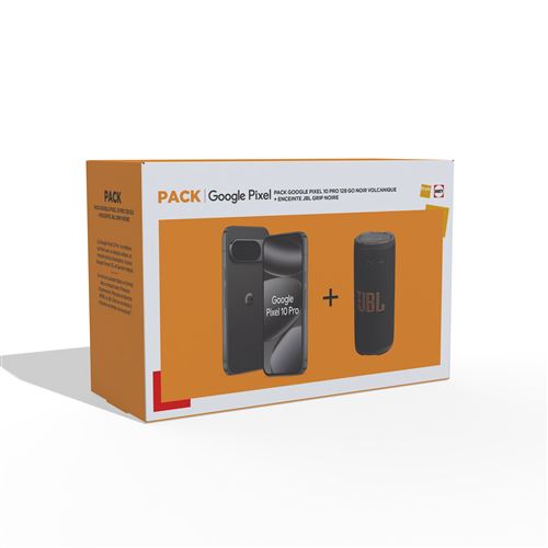 Pack Fnac Pixel 10 Pro 6 3 5G Double SIM + Enceinte JBL Grip - vue 2