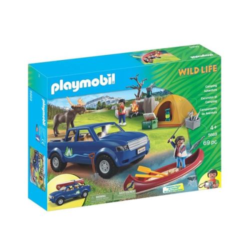 Playmobil Wildlife 5669 Camping Adventure