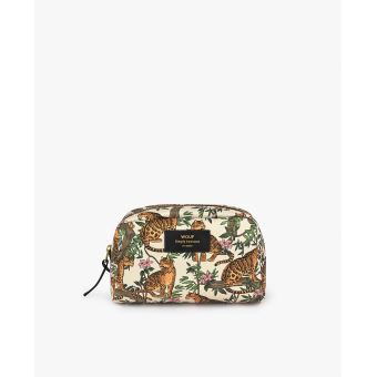 Trousse de toilette Wouf Lazy Jungle Blanc