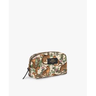 Trousse de toilette Wouf Lazy Jungle Blanc