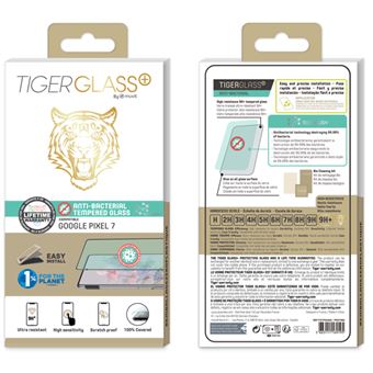 Tiger Glass Plus Verre Trempe Antibacterien Samsung Galaxy S22 Ultra - Tiger
